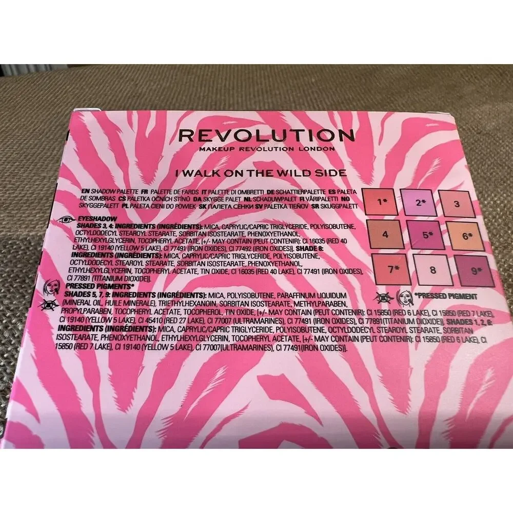 Disney The Lion King Eye Shadow Palette by Revolution-- NWT